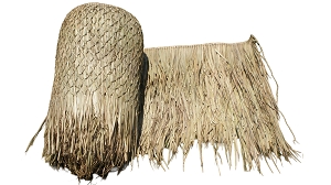 Mexican Palm thatch roll